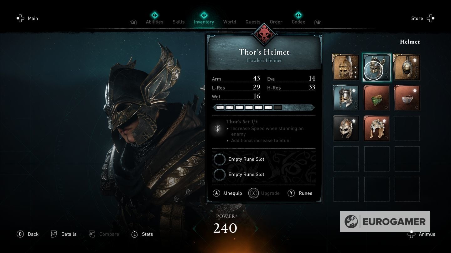 Assassin's Creed Valhalla Thor gear locations How to get Thor's